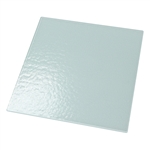 Textured Glass 12" x 12" (White Back/Tempered)