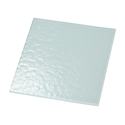 Textured Glass 6" x 6" (White Back/Non-Tempered)