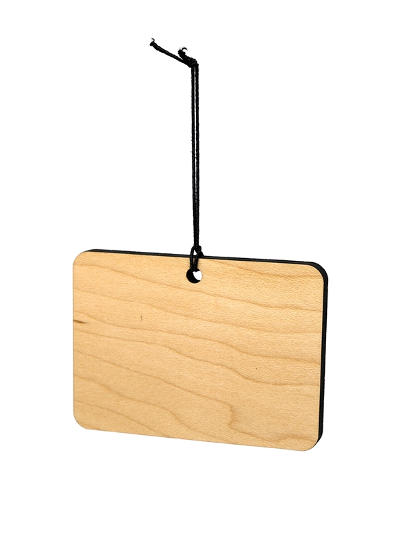 b><span style=font-size: 20px;>Rectangle Wood Ornament (Case of  120)</span></b>