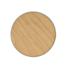 4,6,12 MDF Wood round Coasters BLANK laser cut 6mm thick drink mats 