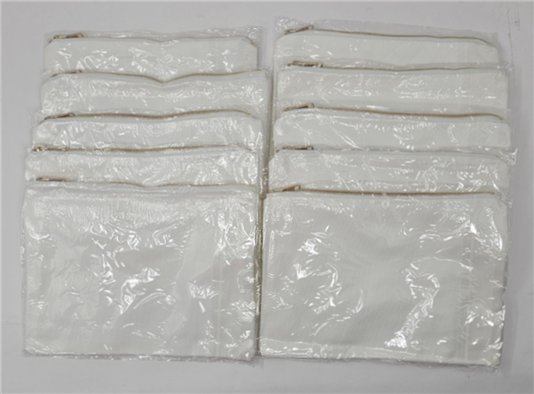 <b><span style="font-size: 20px;"> Canvas Bag with Zipper (Set of 10)</span></b>