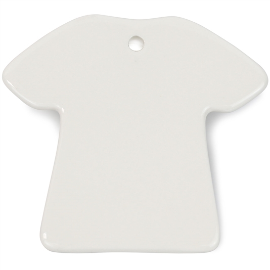 <b><span style="font-size: 20px;"> T-Shirt Ceramic Ornament (500 PK)</span></b>