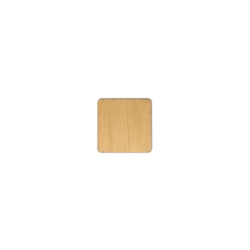 <b><span style="font-size: 20px;"> Square 2.5" Wood Coaster(Single)</span></b>