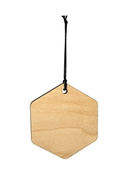 <b><span style="font-size: 20px;">Hexagon Wood Ornament (Case of 120)</span></b>